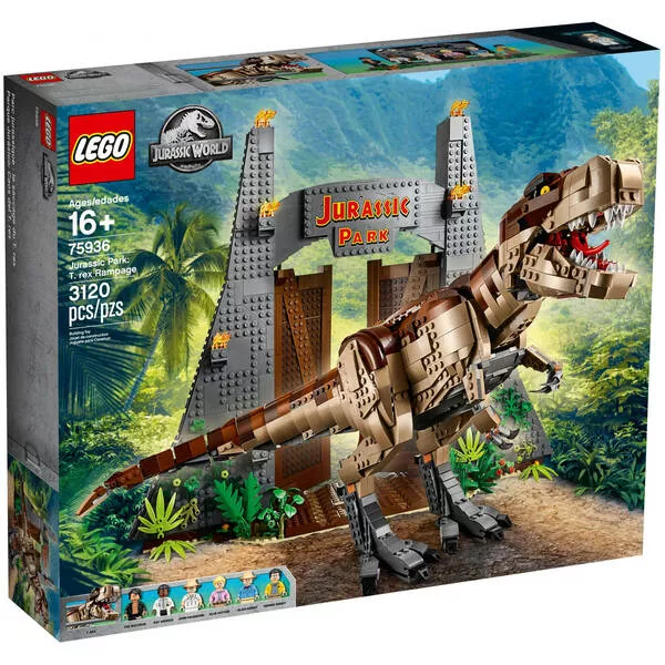 Jurassic World 75936 Ярость Ти-Рекса