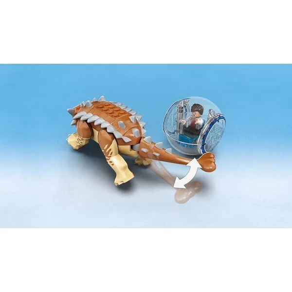 Jurassic World 75941 Индоминус-рекс против анкилозавра (Фото 4)