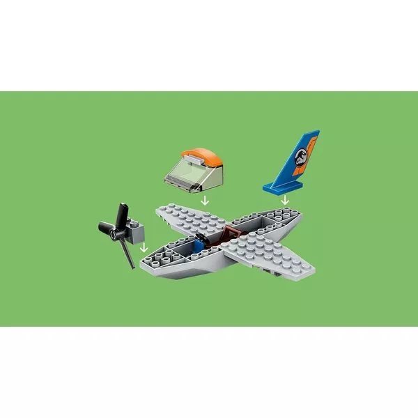 Jurassic World 75942 Велоцираптор: спасение на биплане (Фото 5)