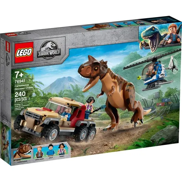 Jurassic World 76941 Погоня за карнотавром