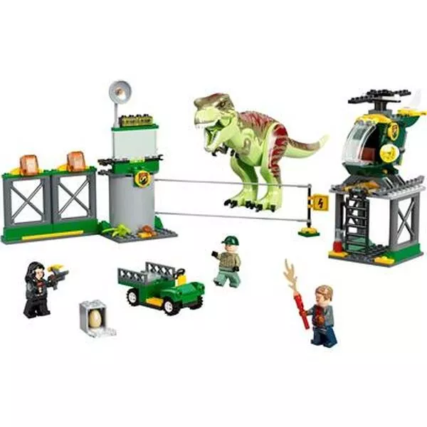 Jurassic World 76944 T. rex Dinosaur Breakout (Фото 6)