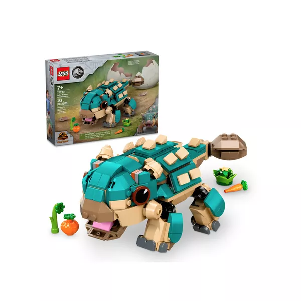 Jurassic World 76962 Малыш Бампи: анкилозавр (Фото 4)