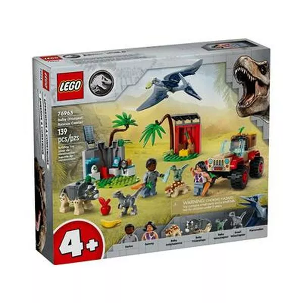 Jurassic World 76963 Baby Dinosaur Rescue Center