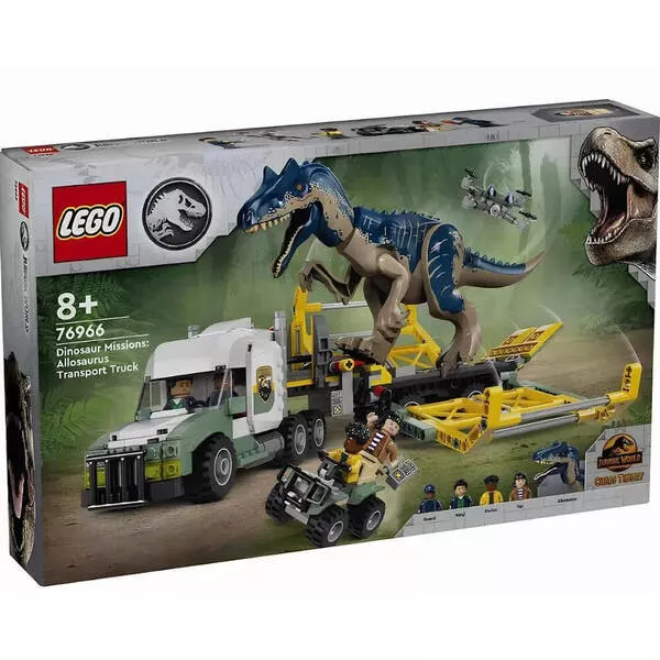 Jurassic World 76966 Миссии динозавров: Транспортный грузовик Аллозавра