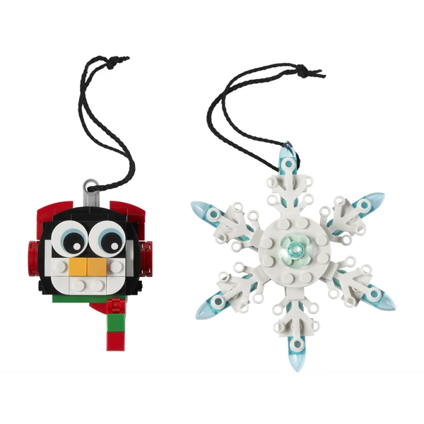 Коллекционные наборы 40572 Пингвин и снежинка орнамент (Фото 3)