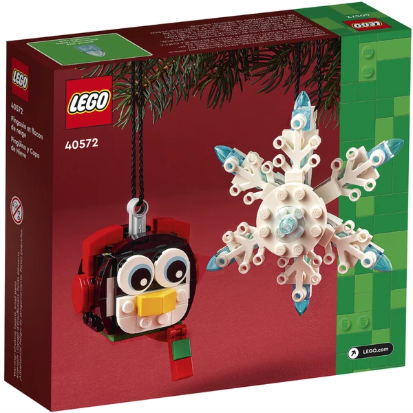 Коллекционные наборы 40572 Пингвин и снежинка орнамент (Фото 2)