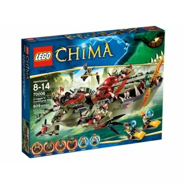 Legends of Chima 70006 Флагманский корабль Краггера