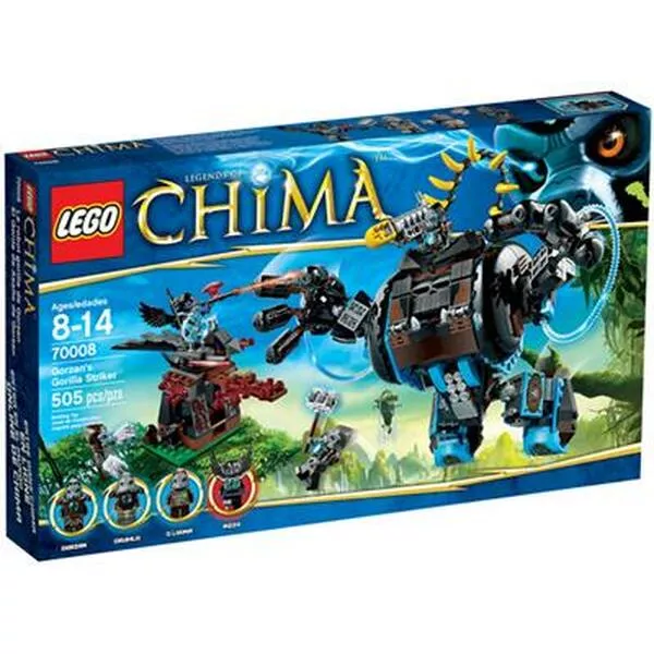 Legends of Chima 70008 Боевая машина Гориллы Горзана