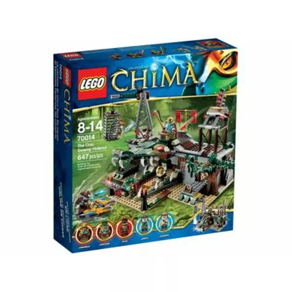 Legends of Chima 70014 Болотное убежище Крокодилов
