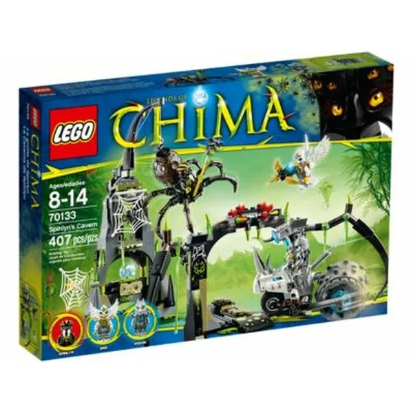 Legends of Chima 70133 Пещера Королевы Пауков Спинлин