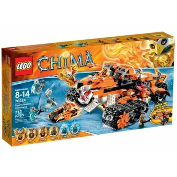 Legends of Chima 70224 Передвижной командный пункт Тигров