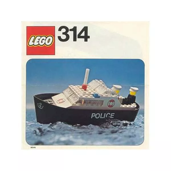 LEGOLAND 314 Police Launch