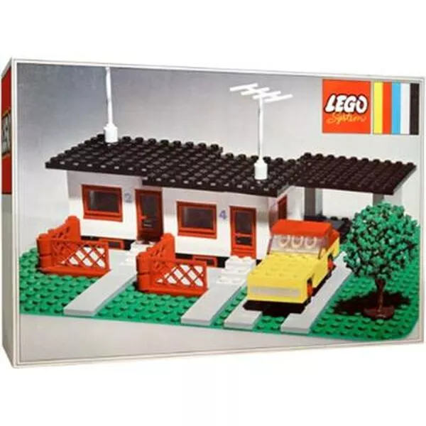 LEGOLAND 353 Terrace House with Car and Garage