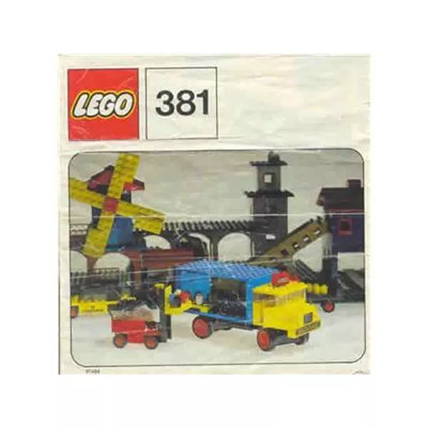 LEGOLAND 381 Lorry and Fork Lift Truck