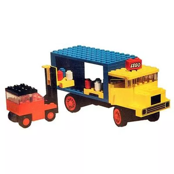 LEGOLAND 381 Lorry and Fork Lift Truck (Фото 2)