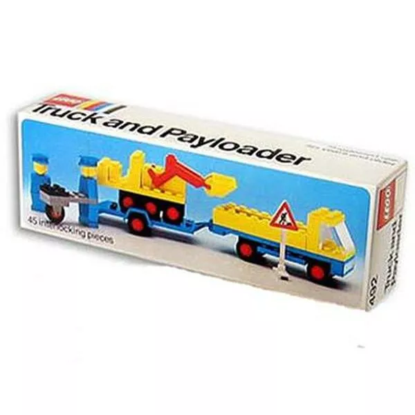 LEGOLAND 492 Truck with Payloader