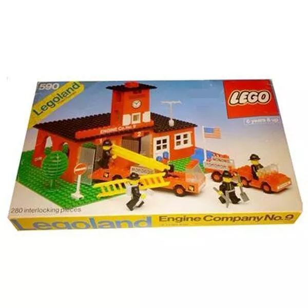 LEGOLAND 590 Engine Co. No. 9