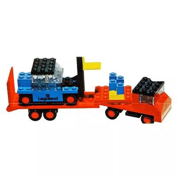 LEGOLAND 684 Low-Loader Truck with Forklift (Фото 2)