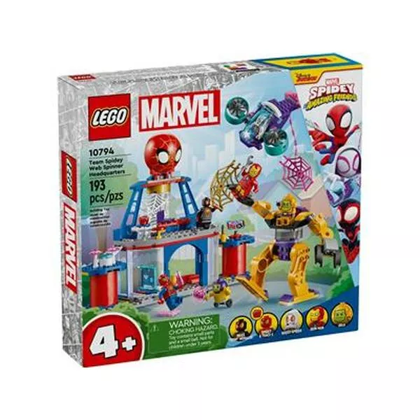 Marvel Super Heroes 10794 Team Spidey Web Spinner Headquarters