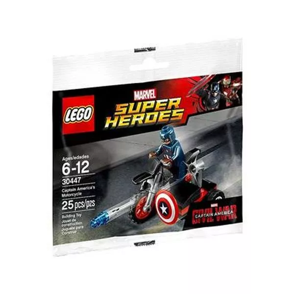 Marvel Super Heroes 30447 Мотоцикл Капитана Америки