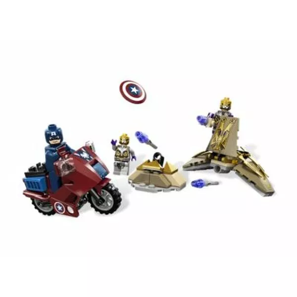 Marvel Super Heroes 6865 Captain America's Avenging Cycle (Фото 4)