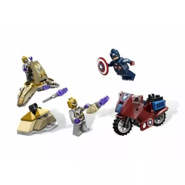 Marvel Super Heroes 6865 Captain America's Avenging Cycle (Фото 2)