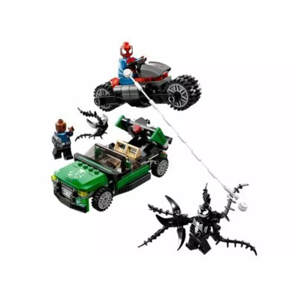 Marvel Super Heroes 76004 Человек-Паук: Погоня на спайдерцикле (Фото 3)