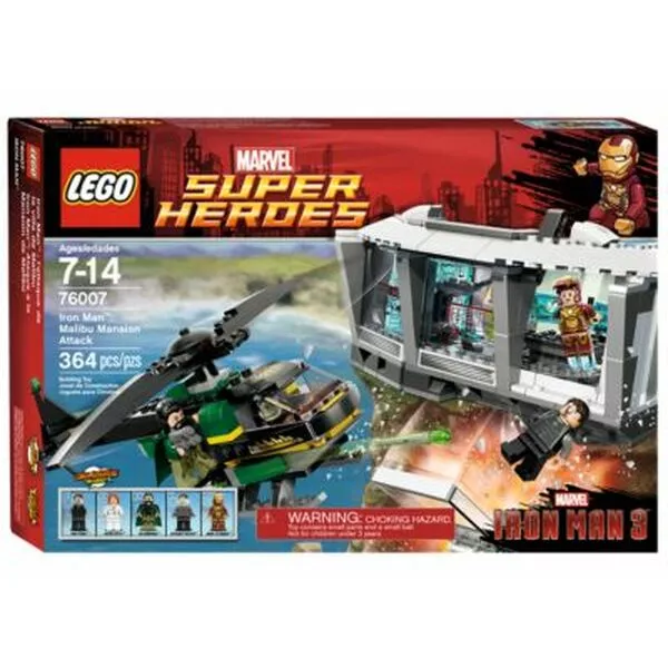Marvel Super Heroes 76007 Железный Человек: Нападение на особняк в Малибу