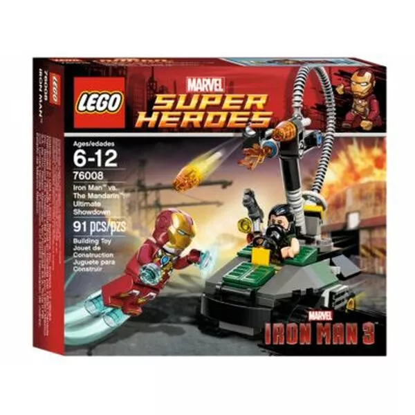 Marvel Super Heroes 76008 Железный Человек против Мандарина: Последняя Битва