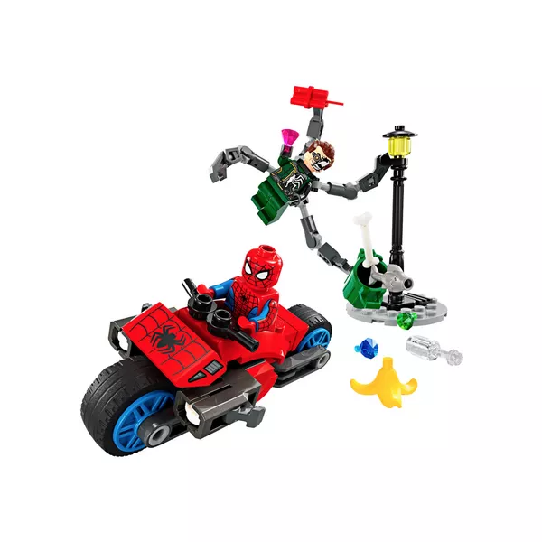 Marvel Super Heroes 76275 Погоня на мотоцикле: Человек-паук против Дока Ока (Фото 3)