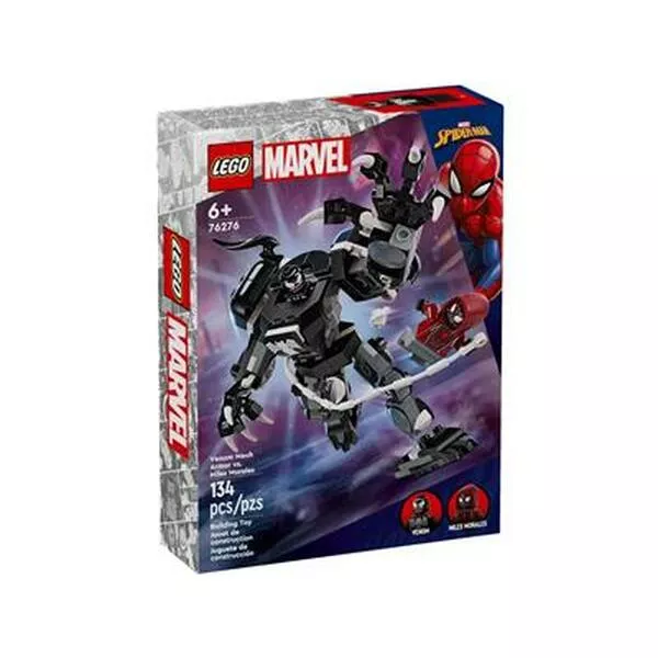 Marvel Super Heroes 76276 Venom Mech Armor vs. Miles Morales