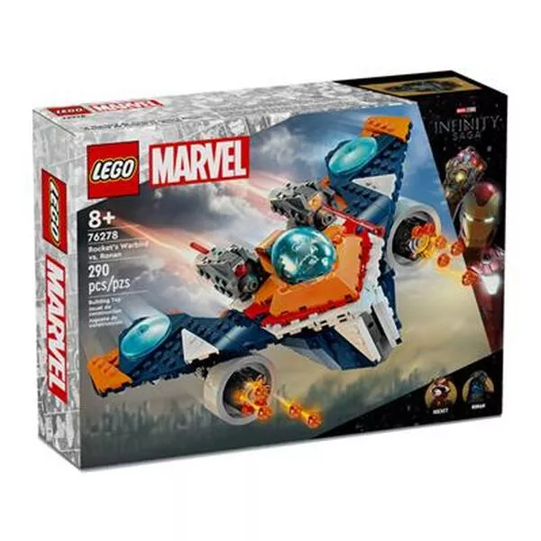 Marvel Super Heroes 76278 Rocket's Warbird vs. Ronan