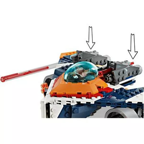 Marvel Super Heroes 76278 Rocket's Warbird vs. Ronan (Фото 4)