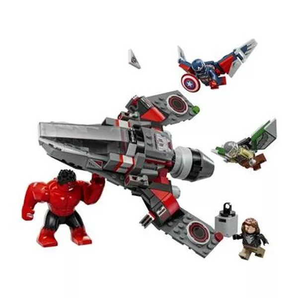 Marvel Super Heroes 76292 Captain America vs. Red Hulk Battle (Фото 4)