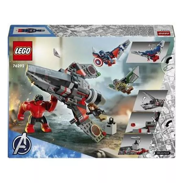 Marvel Super Heroes 76292 Captain America vs. Red Hulk Battle (Фото 2)