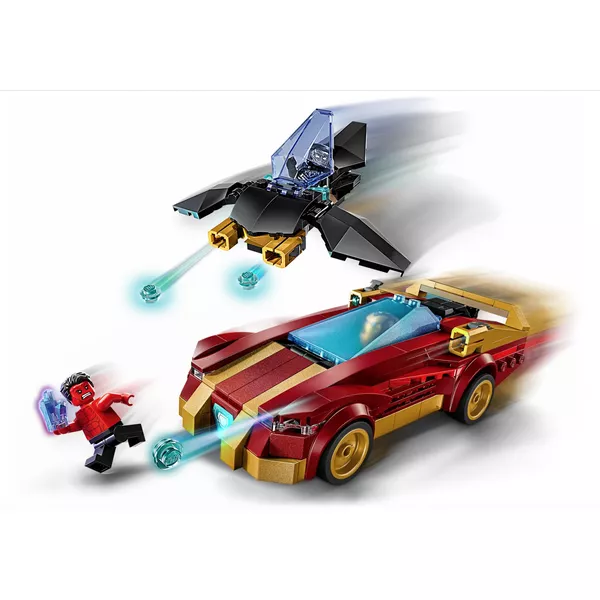 Marvel Super Heroes 76310 Машина Железного Человека и Черная Пантера против Красного Халка (Фото 4)