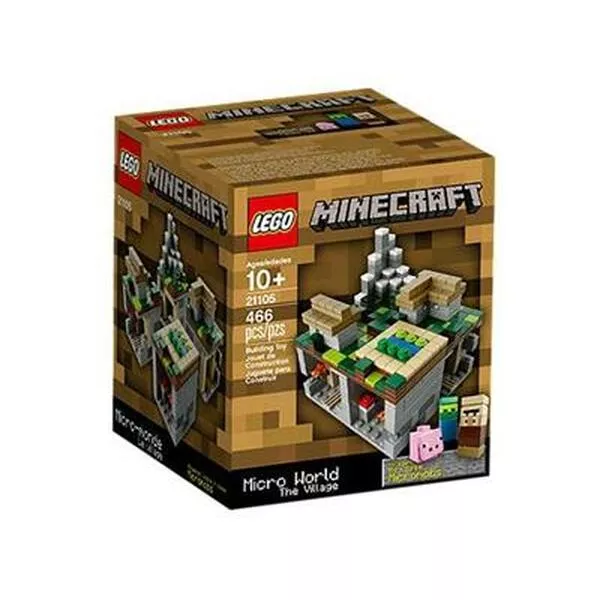 Minecraft 21105 Микромир - Деревня