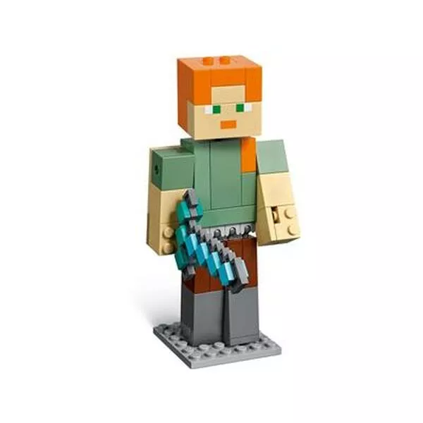 Minecraft 21149 Большая фигурка: Алекс с цыплёнком (Фото 3)