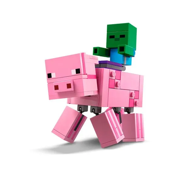 Minecraft 21157 Свинья и Зомби-ребёнок (Фото 6)
