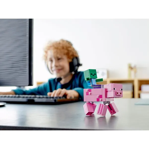 Minecraft 21157 Свинья и Зомби-ребёнок (Фото 3)