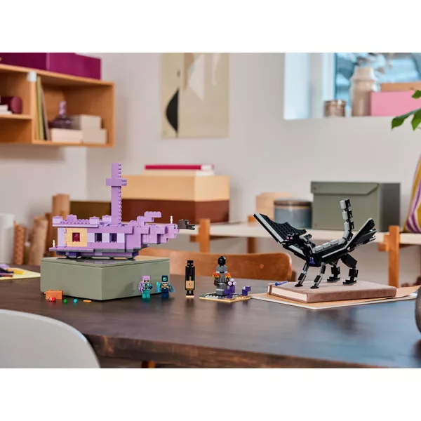 Minecraft 21264 Дракон и корабль Эндера (Фото 10)