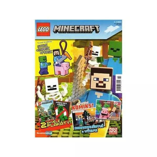 Minecraft 662101 Steve, Zombie and Pig