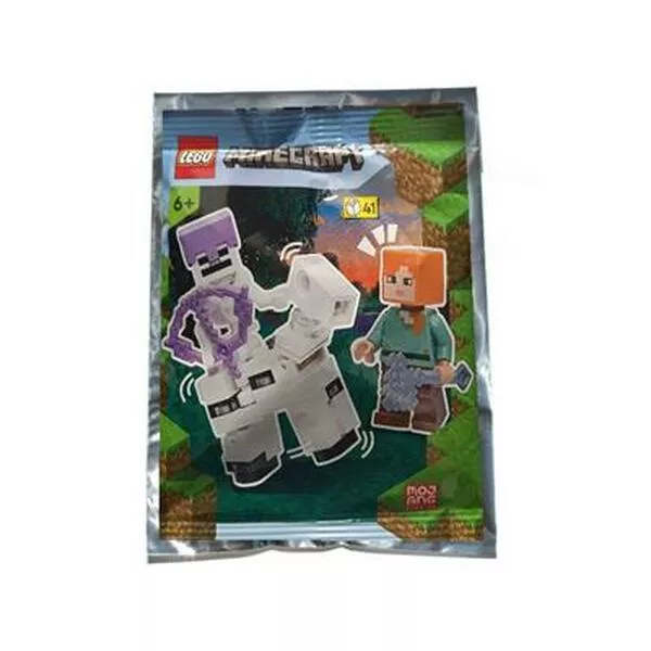 Minecraft 662206 Alex with Skeleton and Skeleton Horse