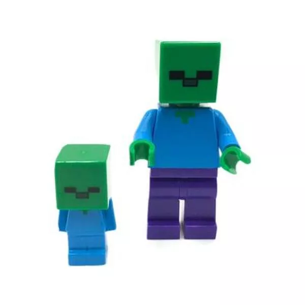 Minecraft 662403 Zombie with Burning Baby Zombie and TNT