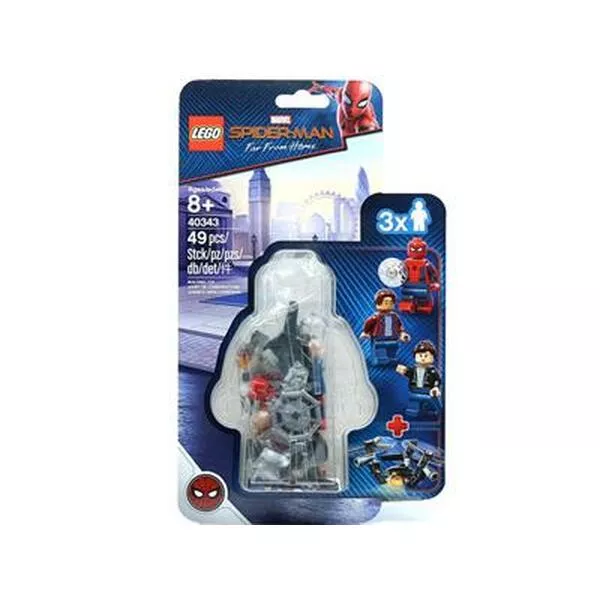 Minifigures 40343 Человек-Паук и ограбление музея