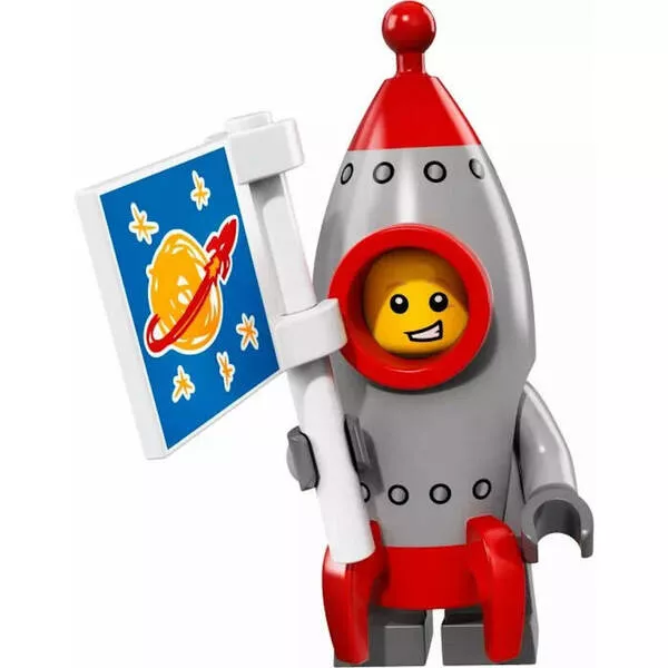 Minifigures 71018-13 Парень в костюме ракеты