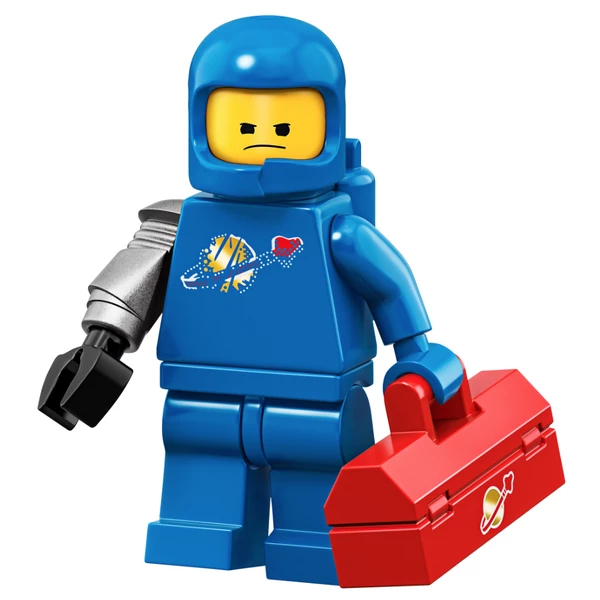 Minifigures 71023-3 Бенни с металлической рукой