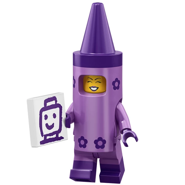 Minifigures 71023-5 Девочка в костюме мелка