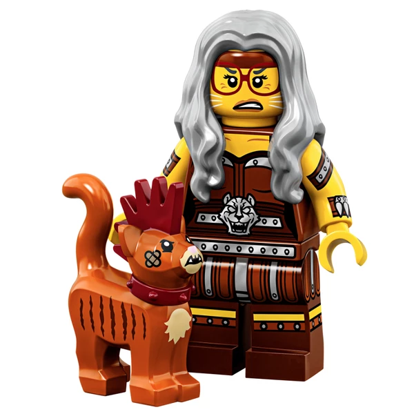 Minifigures 71023-6 Шерри-когтеточка и Скарфилд