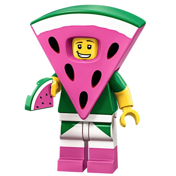 Minifigures 71023-8 Парень в костюме арбуза